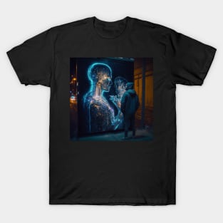 Cyberpunk City, Art Of Light T-Shirt